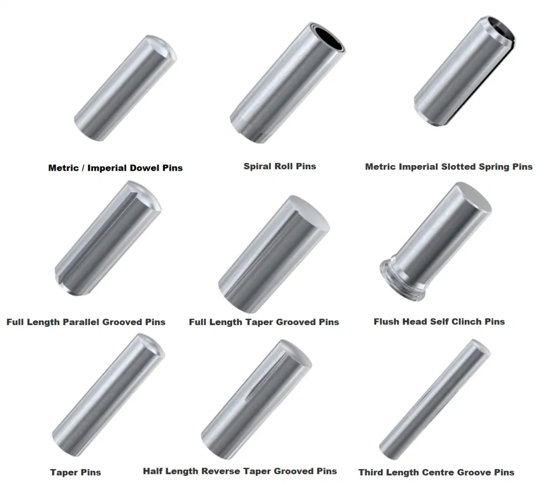 China Supplier Tolerancia Tungsten Carbide Dowel Pins with Thread